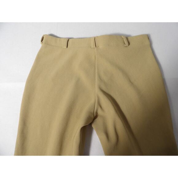 Tuffrider Breeches Ladies Sz 32 Light Tan Equestrian Pull On Stretch Ribbed Ride - Picture 11 of 12